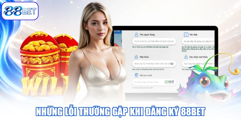 Những Lỗi Thường Gặp Khi Đăng Ký 88BET